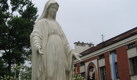 Maryja i Siostra Faustyna